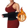 QEESMEI Women's Waist Trainer Belt Sauna Sweat