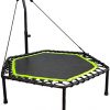 48" Foldable Mini Trampoline Fitness Rebounder