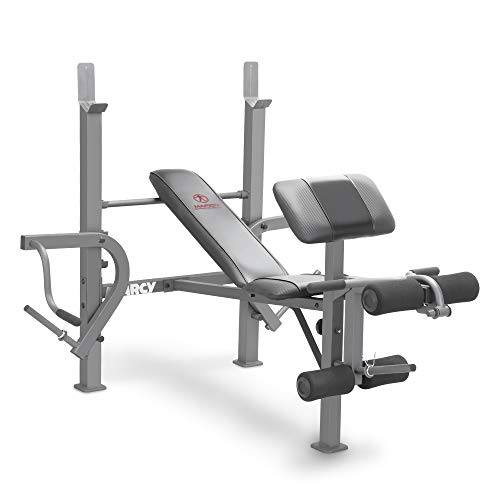 Marcy Standard Weight Bench with Leg Developer