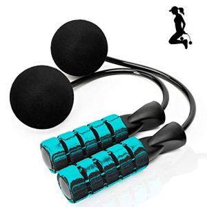 Ropeless Jump Rope, Cordless Jump Rope with Two Weighted Balls