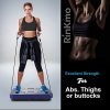 Vibration Plate Exercise Machine with Resistance Bands