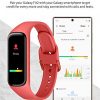 NEW PRO! Samsung Galaxy Fit 2 Smart Band – Track Your Fitness with Style & Stamina 🔋💪 (Scarlet Edition)