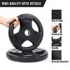 Olympic Rubber Grip Weight Plates
