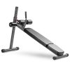 XMark Adjustable Decline Ab Workout Bench for Sit Ups