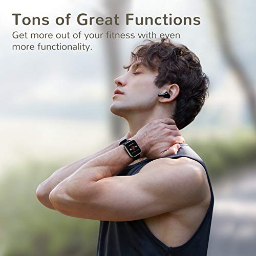 Fitness Tracker with Blood Oxygen Saturation &  Heart Rate Monitor