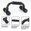 RUBEX Push Up Bars Strength Training, with Foam Grip