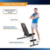 Exercise Utility Bench for Upright, Incline, Decline