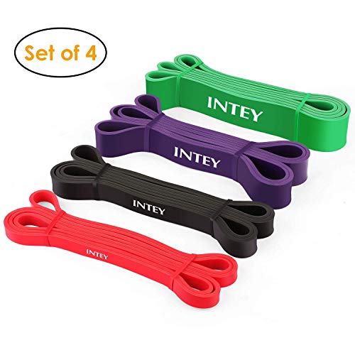 INTEY Pull up Assist Band Exercise Resistance Bands for Workout