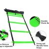 FASHAYAY Agility Ladder, 12 Rung 20ft Sports Speed Agility Training Ladders