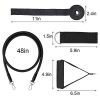 11PCS Resistance Bands Set, Fitness Exercise Bands with Door Anchor