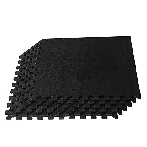 We Sell Mats 3/8 Inch Thick Interlocking Foam Carpet Tiles