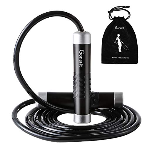 GonaFit Weighted Jump Rope for Women and Men