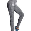 Tummy Control High Waist Yoga Pants Workout Running Leggings