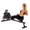 Sunny Health & Fitness Obsidian Surge 500 Water Rowing Machine