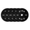 Zion Fitness Onyx 2 Inch 260 Lb Bumper Plates Set