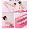 Ellsang Yoga Ring Pilates Ring, 2 Pcs Adjustable Soft Fitness