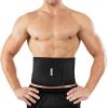 Bracoo Waist Trimmer Wrap, Sweat Sauna Slim Belt for Men and Women