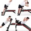 Adjustable Weight Bench with Preacher Pad & Leg Extension | Full-Body Workout Bench for Home Gym
