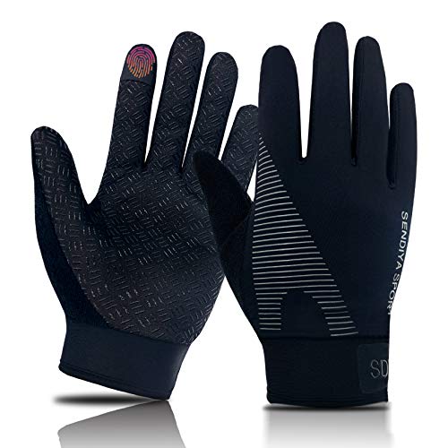 Full Finger Workout Gloves, Anti-Slip Full Palm Protection