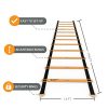 Scandinavian Sports Agility Ladder - 12 Adjustable Rungs 20 Feet