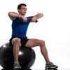 ProBody Pilates Exercise Ball - Professional Grade Anti-Burst Fitness