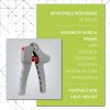 Solofit Hand Grip Strengthener with Adjustable Resistance