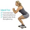 Vive Fit Balance Board - Wooden Self Balancing Wobble Platform