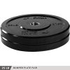 Day 1 Fitness Olympic Bumper Weighted Plate 2” For Barbells