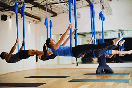 JIALFA Aerial Yoga Hammock Set,Premium Silk Yoga Swing Best Offer ...