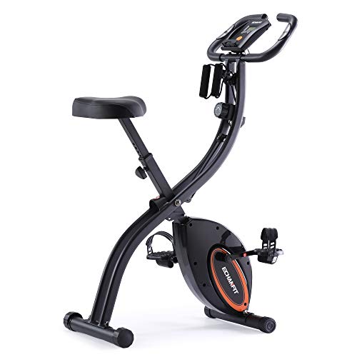 ECHANFIT Indoor Cycling Bike Folding Magnetic Exercise