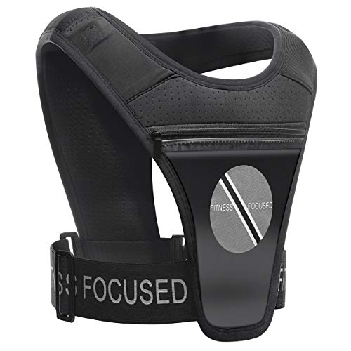 Fitness Focused Running/Training Vest Cell Phone and Accessories Holder