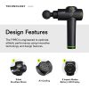 Deep Tissue Massage Gun - Flyby F1Pro - Quiet Handheld Percussion Massager