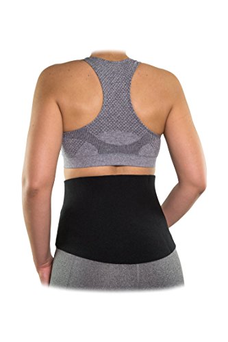Waist Trimmer Belt Promotes Sweat & Weight Loss in Mid-Section