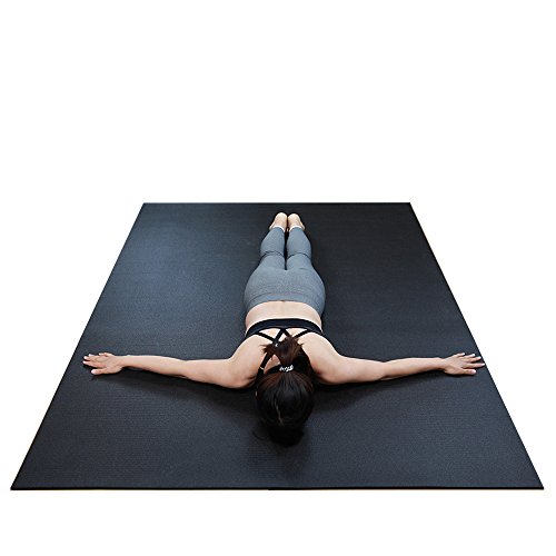Extra Large Exercise Mat for Home Cardio and Yoga Workouts