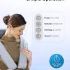 Naipo Back Massager with Adjustable Heat and Straps