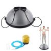 Exercise Ball, Balance Ball with Resistance Bands, Half Ball Balance Trainer