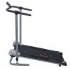 Sunny Health & Fitness Manual Walking Treadmill with LCD Display