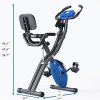 Merax 3 in 1 Adjustable Folding Exercise Bike Convertible