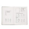Evolway Fitness Journal and Planner,100 Days Diet and Workout Log
