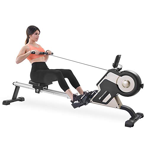hanpow Magnetic Rowing Machine Compact Indoor Rower