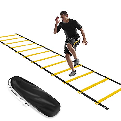 KIKILIVE Agility Ladder, Speed Agility Training Footwork Equipment