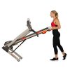 Sunny Health and Fitness Folding Treadmill with Digital Monitor