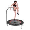 Wonder Maxi Mini Fitness Trampoline, 40 Inch Foldable Rebounder Trampoline