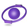 TOPTEAM Pilates Ring Fitness Circle, Yoga Magic Circle Resistance Exercise