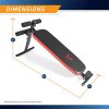 Marcy Utility Slant Board w/ Headrest – Folding Design