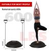 JX FITNESS Half Balance Ball Trainer – Compact Stability Tool for Core Strength & Full-Body Workouts 💪🧘‍♀️