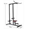 FiveShops US Stock Adjustable Strength Training Dip Station