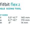 Fitbit Flex 2 Accessory Bangle, Rose Gold, Small