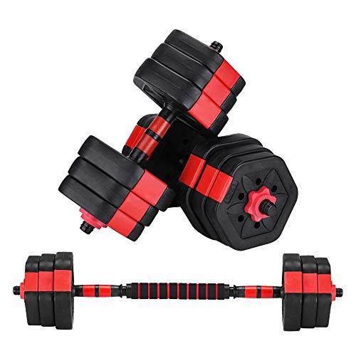 ZYOMY Dumbbells Set of 2,Up to 44Lbs Adjustable Weight