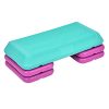 Goplus 29'' Adjustable Fitness Aerobic Step Stepper Platform